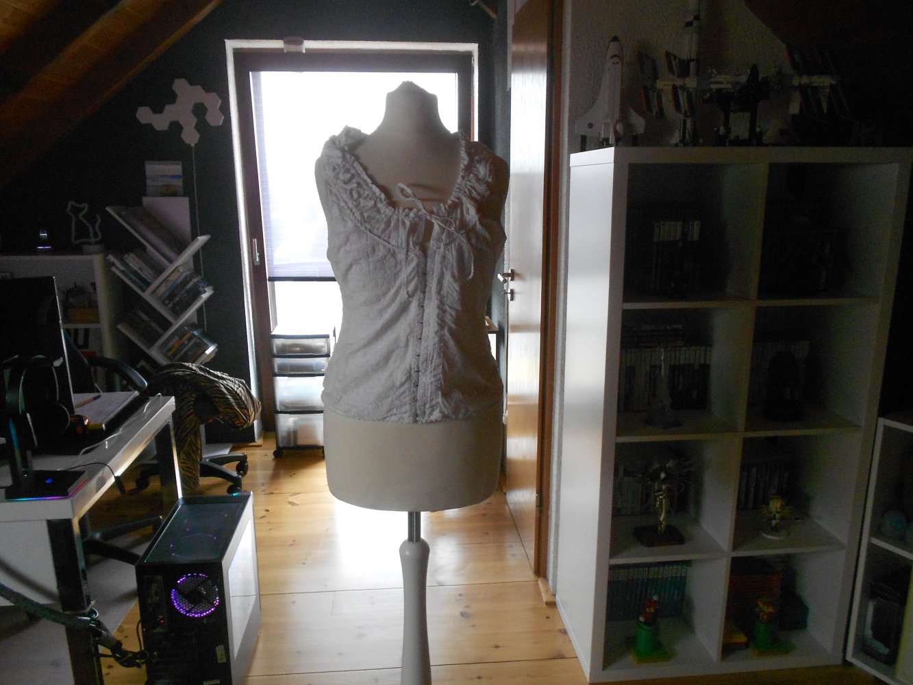 H&M - weiße Sommerbluse Gr. 38