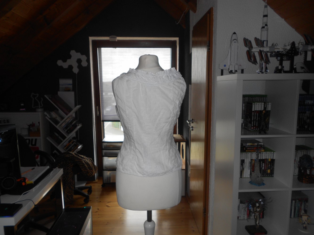 H&M - weiße Sommerbluse Gr. 38