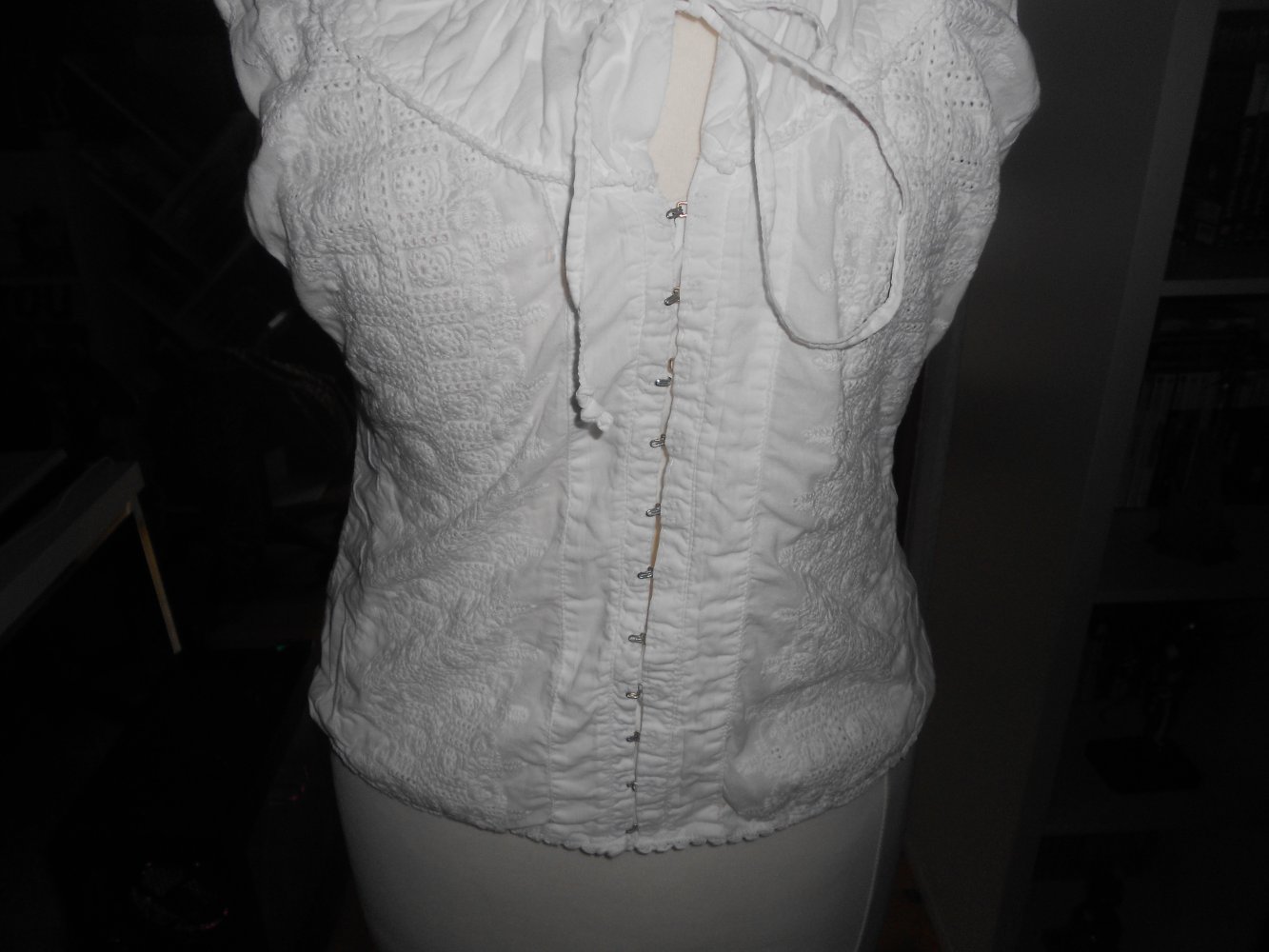H&M - weiße Sommerbluse Gr. 38