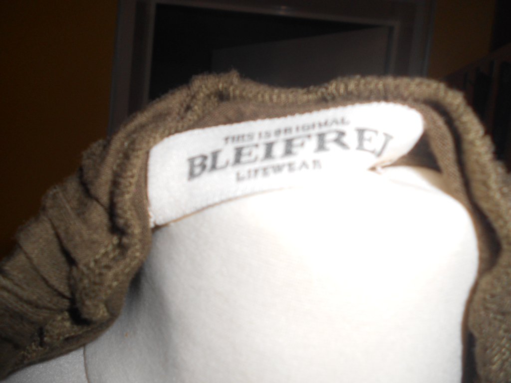 Bleifrei- olivgrünes Empirekleid Gr. S