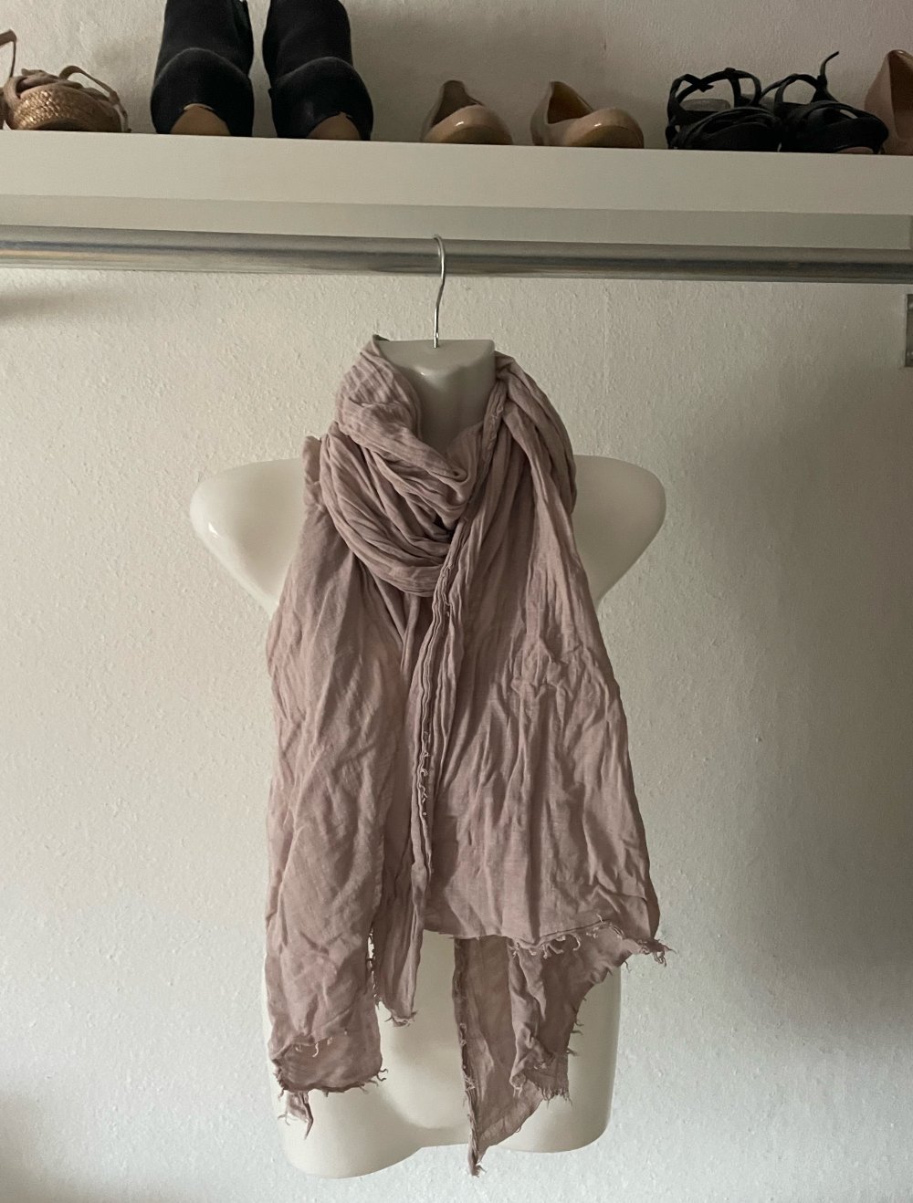 Schal Taupe