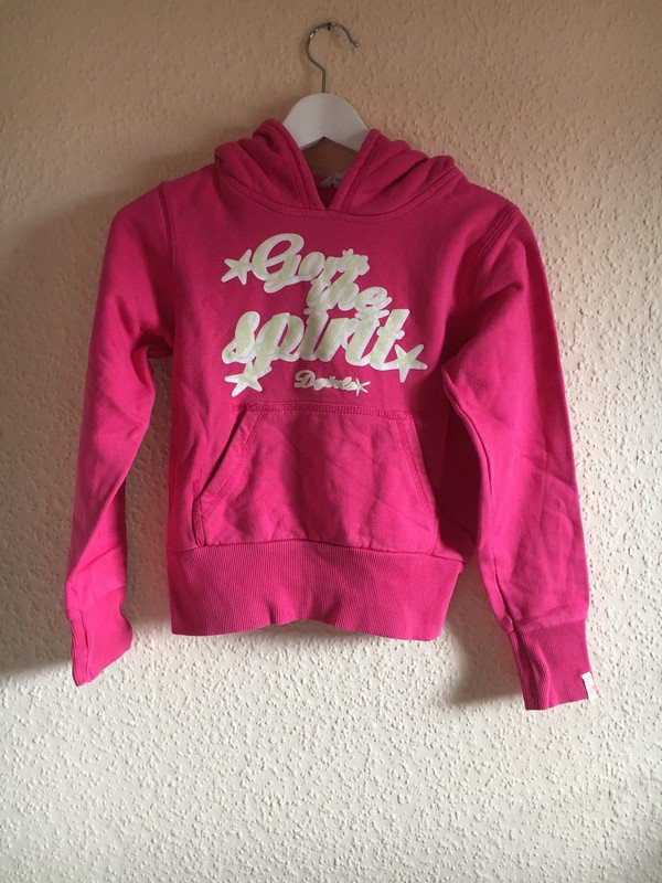 Pinker Kapuzenpullover