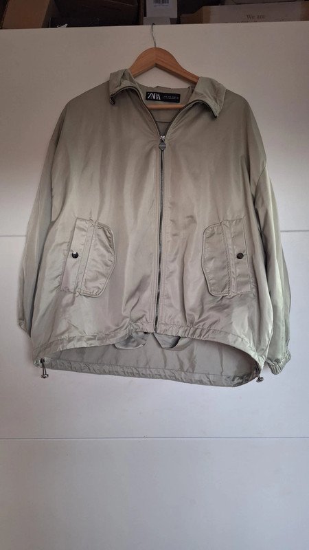 Jacke in Satinoptik