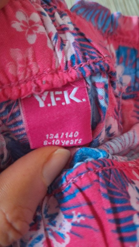 Pinke Stoffshorts
