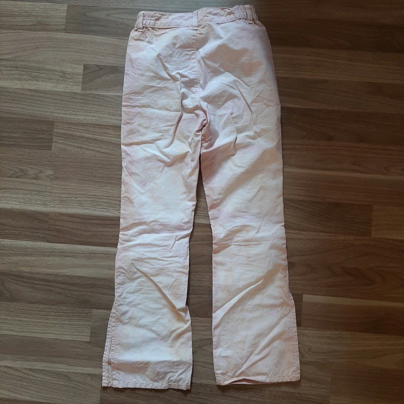 Tie-Die Hose (rosa/gelb)