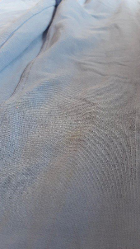 Blaue Hose