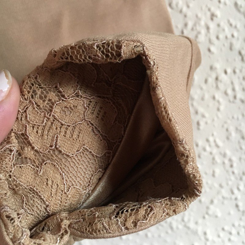 Braune Scalloped Jacke (kurz)