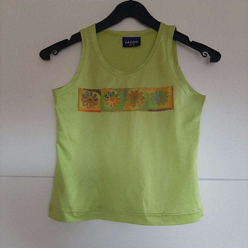 Grünes Vintage Top