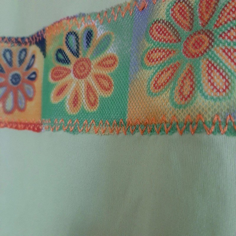 Grünes Vintage Top