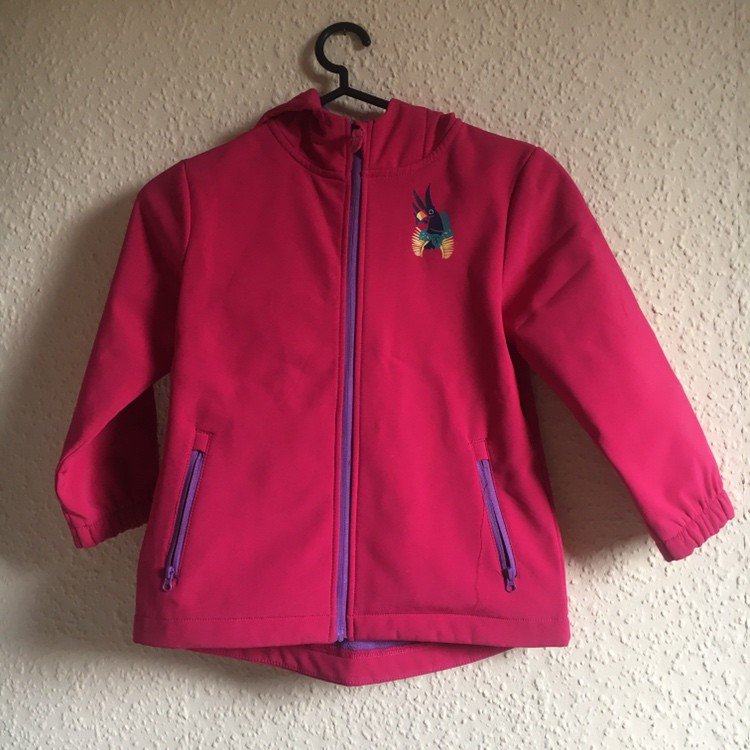 Pinke Softshell Jacke