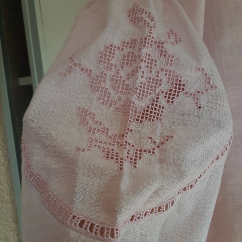 Rosa Vintage Bluse
