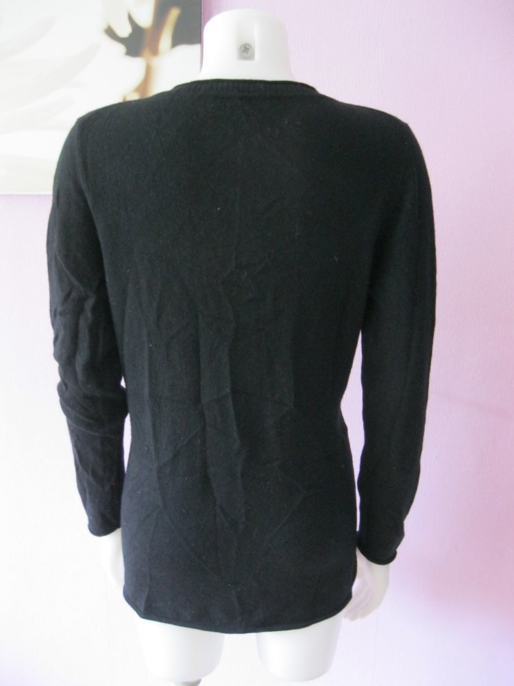 In Linea Firenze Strickpulli 100% Kaschmir Schwarz L