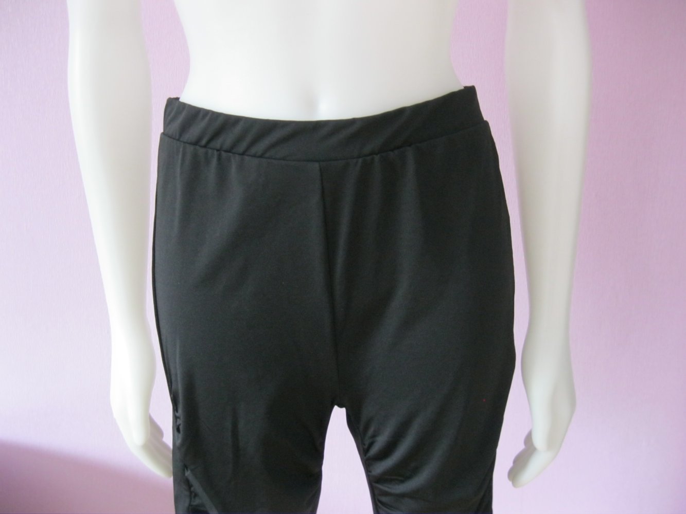  Leggings Raffung Janina schwarz 42