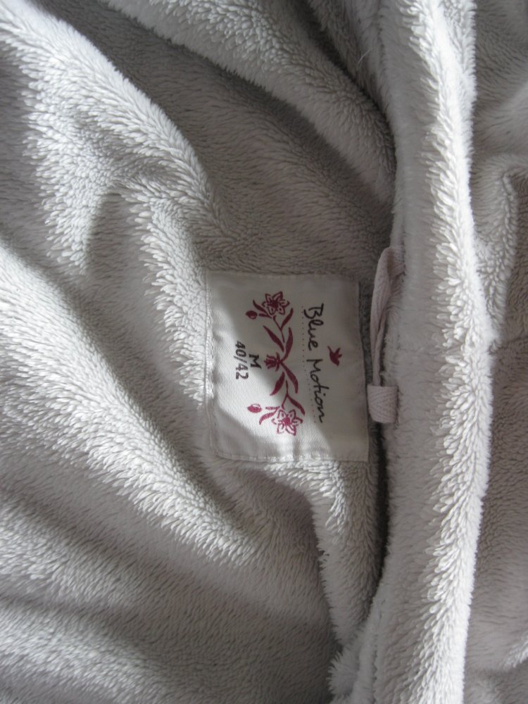Blue Motion Hoodie Sweatjacke Kapuzenjacke Baumwolle Creme 40/42