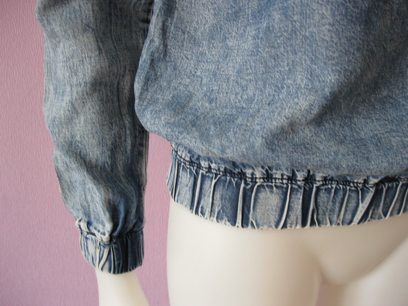 Jeans-Bluse # H&M # Blau # 34