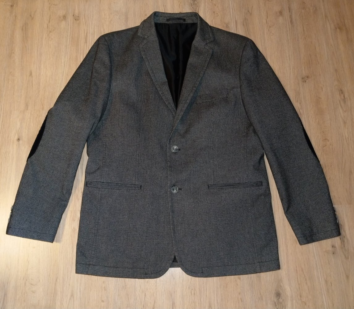 Sakko Anzugjacke Jacke Blazer grau engbers
