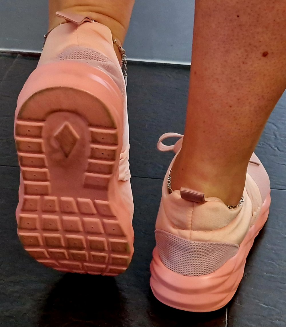 Schuhe, Sportschuhe, Laufschuhe, Turnschuhe, Sneaker, rosa, Größe 40 gebraucht