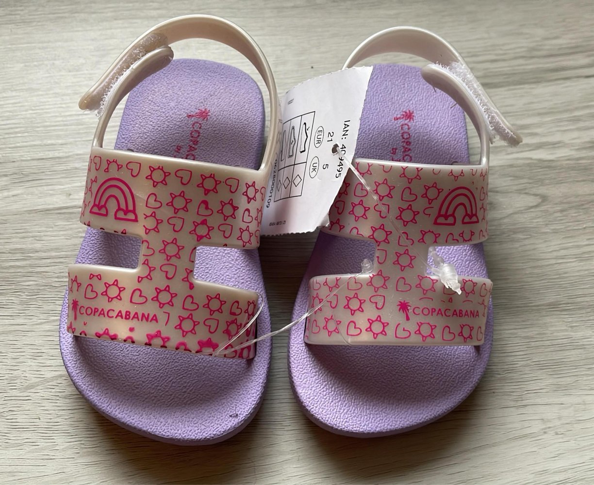 Neue Copacabana Ipanema Sandalen Mädchen Größe 21