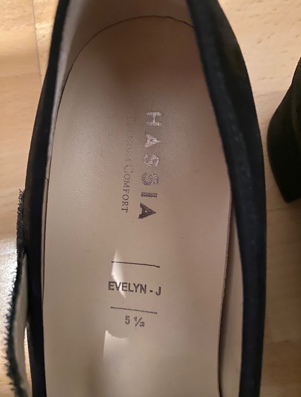 Hassia Pumps Riemchenpumps 5 1/2 38,5 Schwarz Evelyn J Glitzer Elegant Business Schuhe