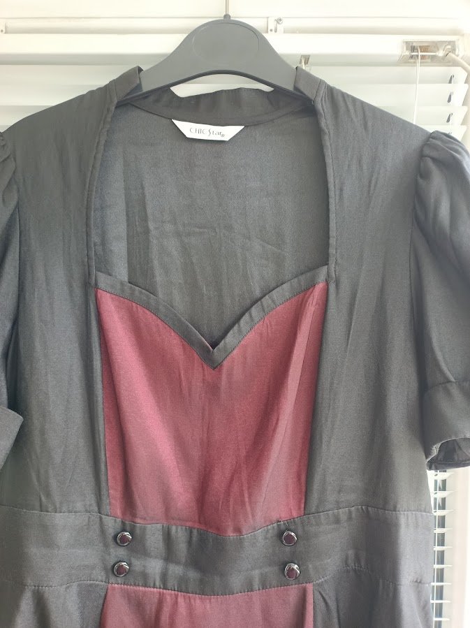 Kleid von Chic Star Gothic Retro Rockabella Dita