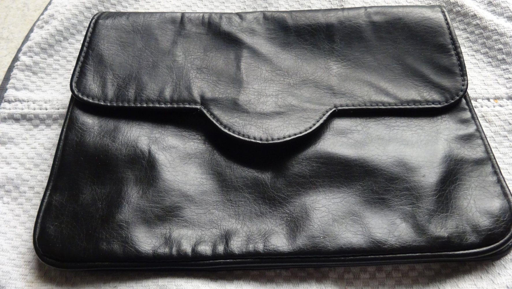 Cluch sschwarz Leder