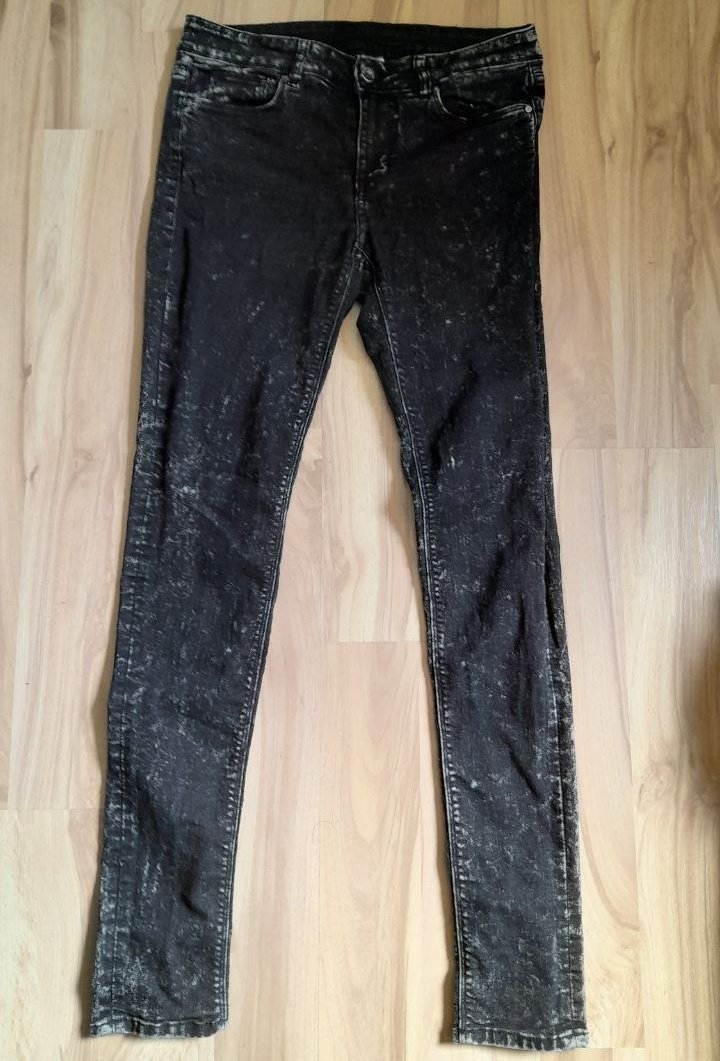 Jeans Hose Acid Wash Stil
