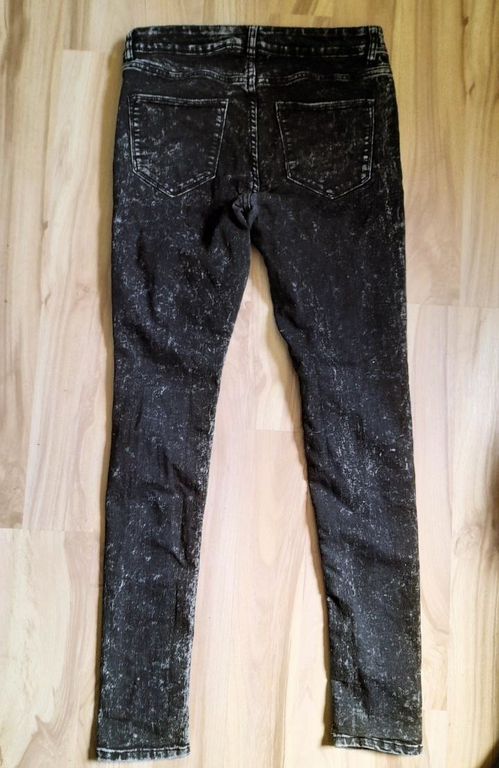 Jeans Hose Acid Wash Stil