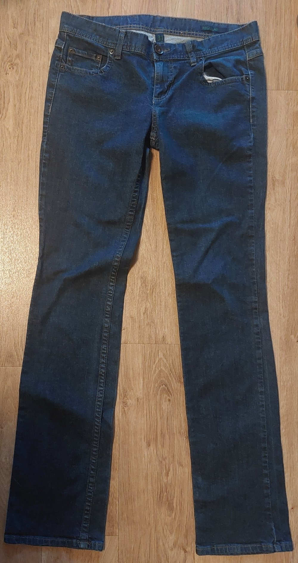 Benetton Damen Jeans regular W31