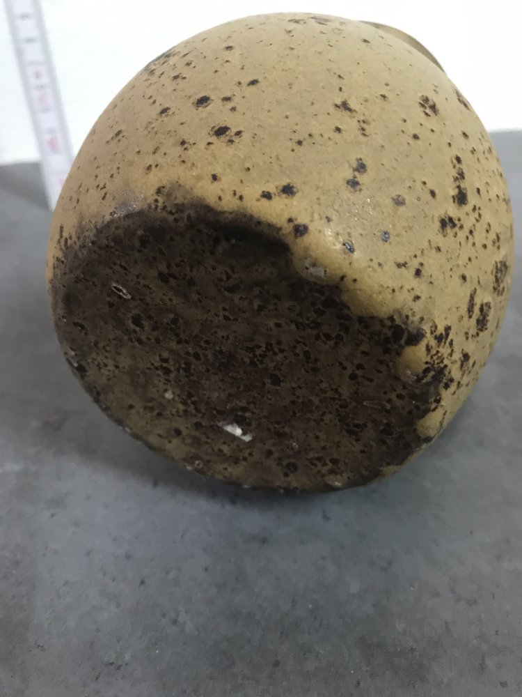 Vase Henkelkrug Tischdeko Keramik Studio Interieur Vintagelove Deko Gefäß ungenutzt