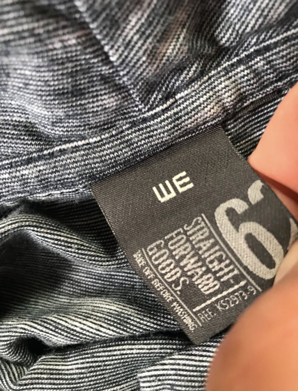 Shirt Basic Melange Small Kapuzenshirt WE62 Unisex Onesize 