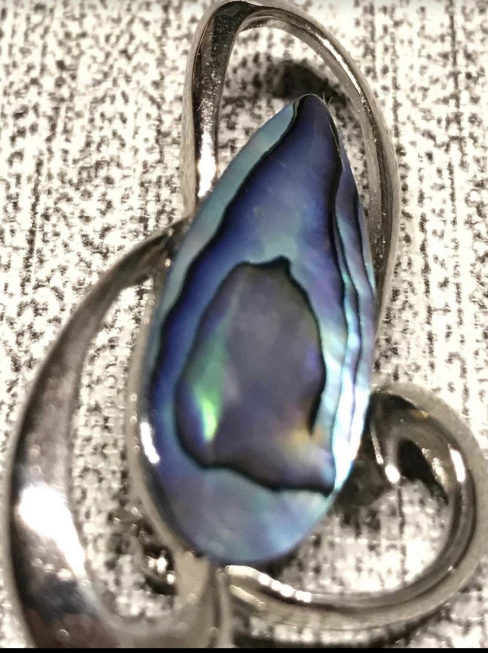 Anstecknadel Brosche Abalone Pin Needle Broche Vintagelove 