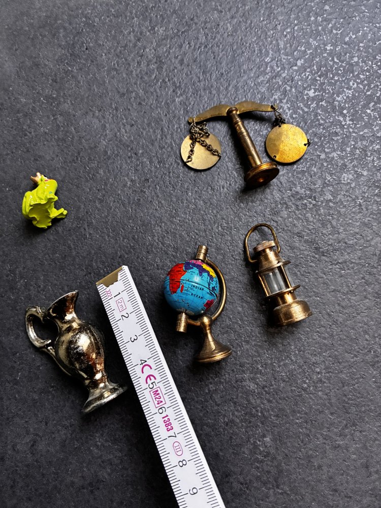 Deko Interieur Miniaturen Wichtel Puppenstube Setzkasten Sammlerstück Vintage Y2k 