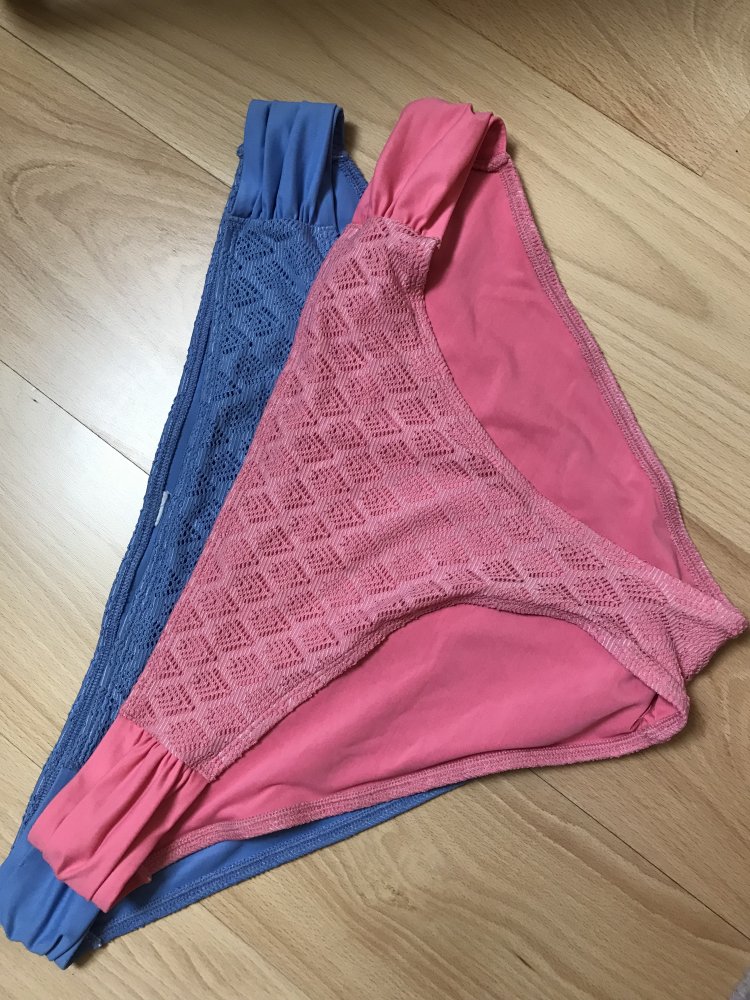Bikinihose Colorblocking Ethno Webmuster Design XL Boho Badehose  