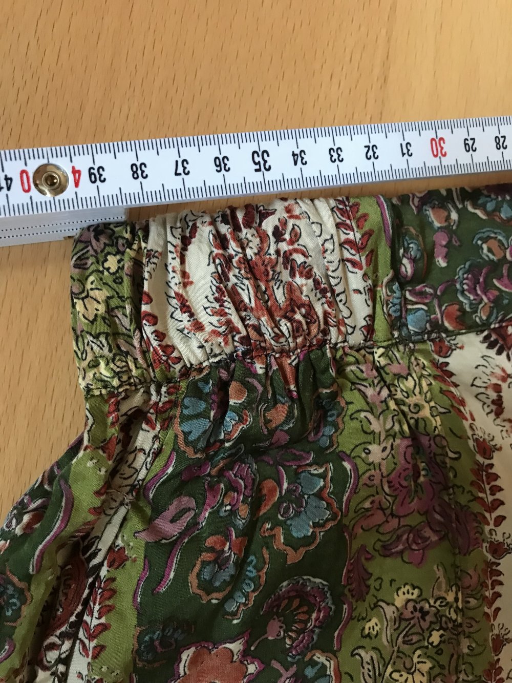 Hose Pant Palazzohose Culotte 36/38 Paisley Print Schlupfhose Yogi Boho Hippie Ibiza Look