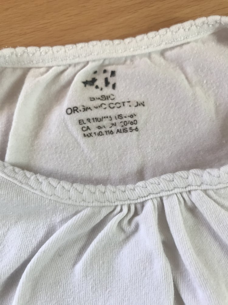 Basic Shirt Oberteil 110 Langarm Body Feinstrick Pulli Mädchen 