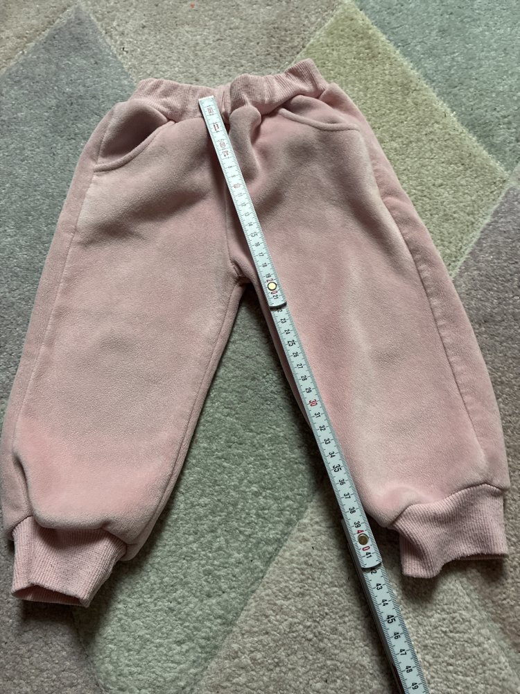 Jogging Hose Kuschelhose 86 Kleinkind Rosé Jogger Winter Fleece Girls 