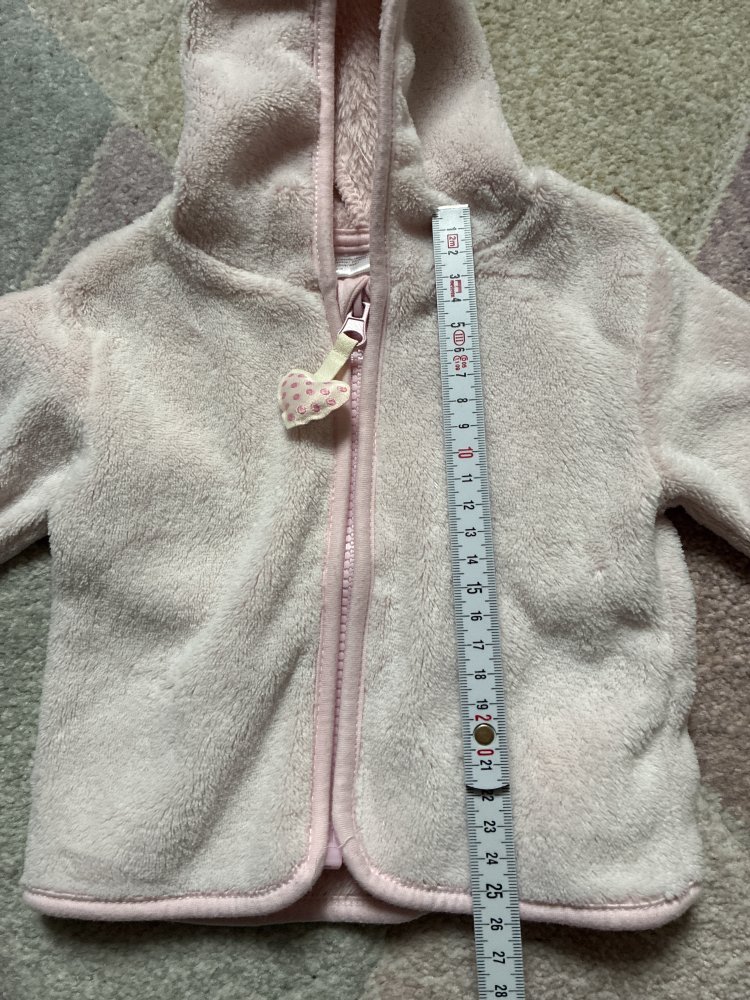 Baby Jacke Fleece 56 Girlie Kapuzen Kuscheljacke Sweetie Zipperweste
