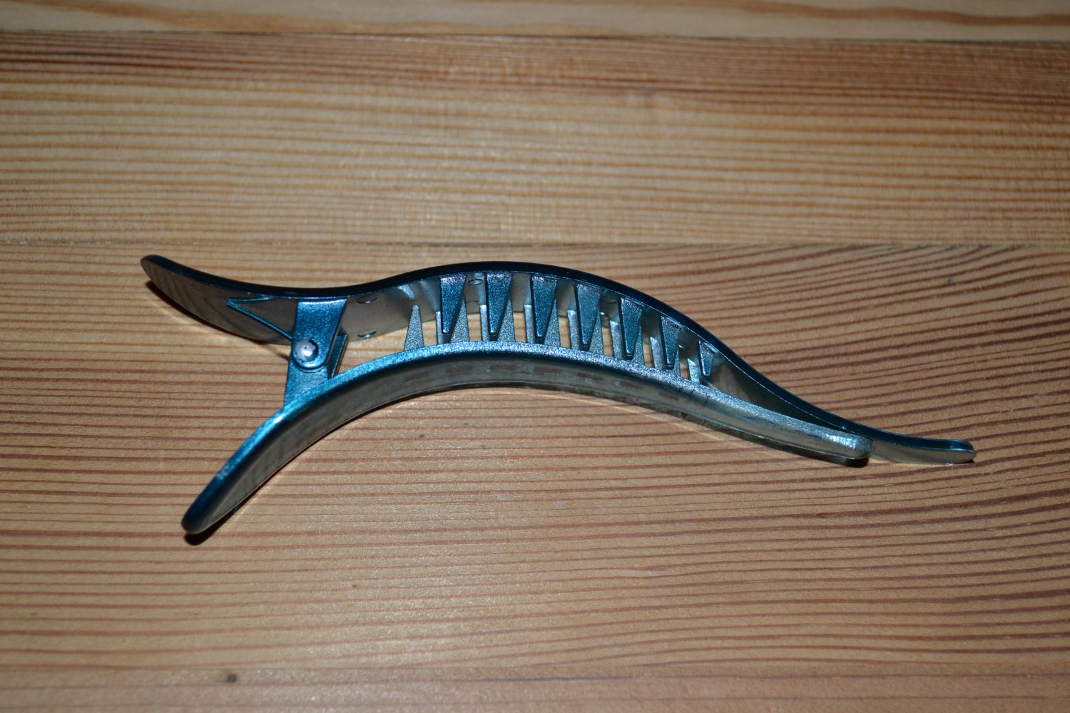 Blaue Haarspange 