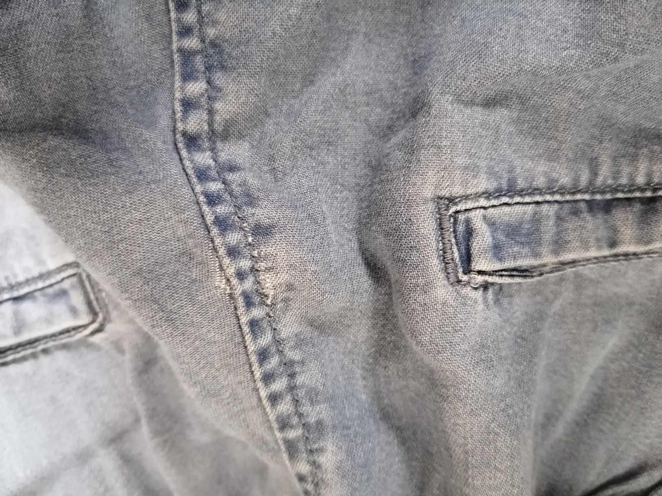 Umstandshose Shorts Sommerhose blau h&m Gr. 44