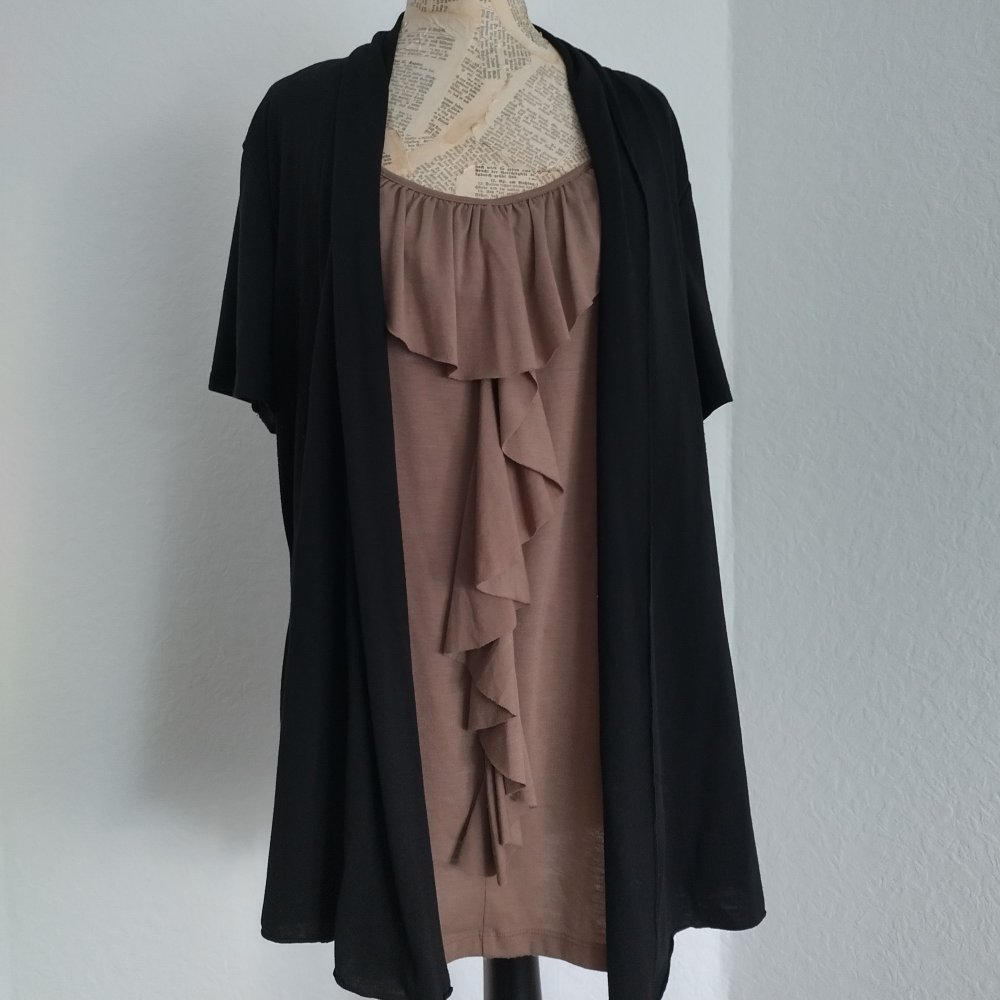 2 in 1 Shirt, Größe XXL