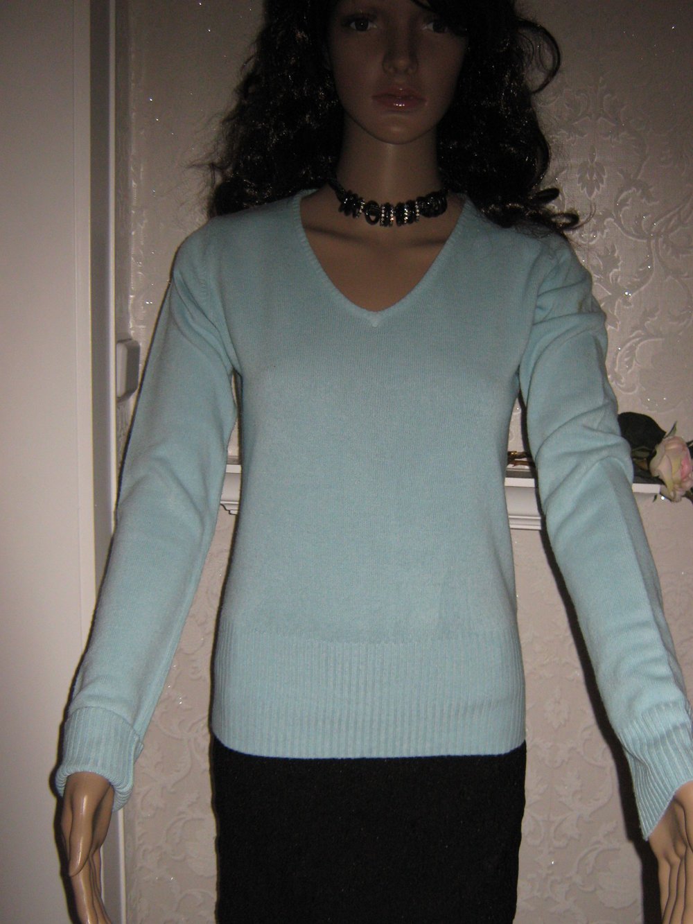 NEUw * Klassisch * sexy * V- Ausschnitt * Feinstrick * Pullover 