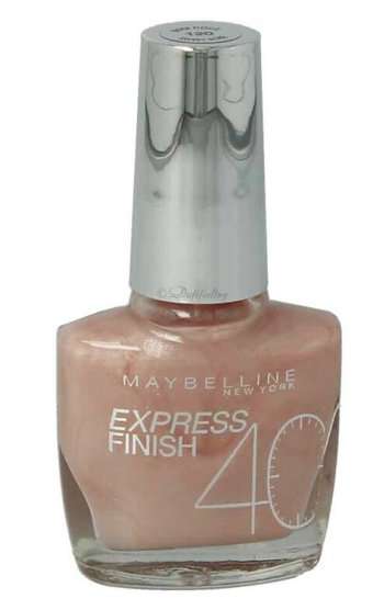  NEU nicht benutzt * Maybelline New York Make-Up Nailpolish Express Finish Nagellack 405 Pearly Pastel/Ultra schnelltrocknender Farblack in zartem Altrosa * 10 ml *