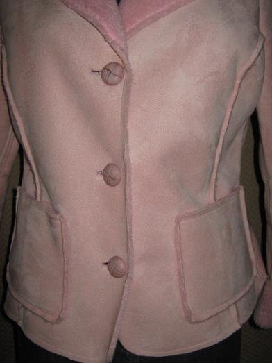 NEU * Faux Shearling * Lamm- Leder Optik * Teddy- Futter * Winter * Jacke im Aviator * Flieger- Style 