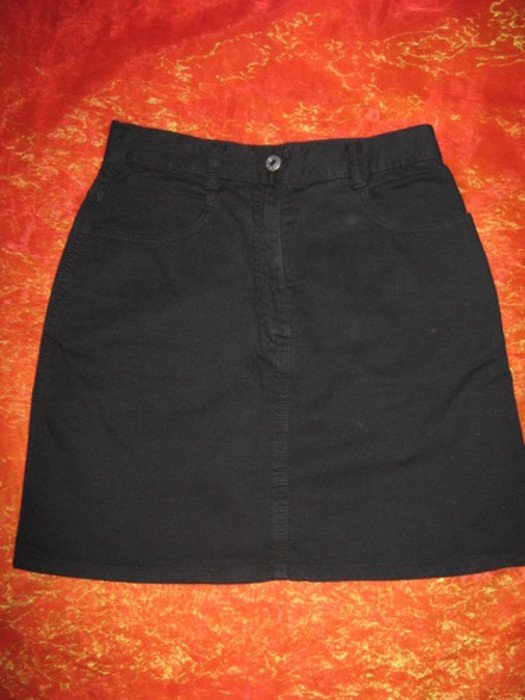 NEU * Sportiv * Jeans- Style * Etui * High- Waist * Mini- Rock 