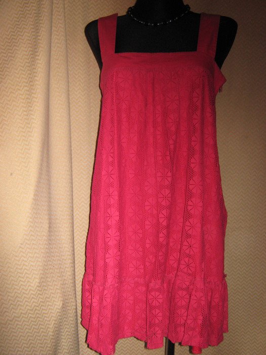  Rockabilly * A-Linie * Baby Doll- Style * Lace- Spitzen * Träger * Mini- Kleid 