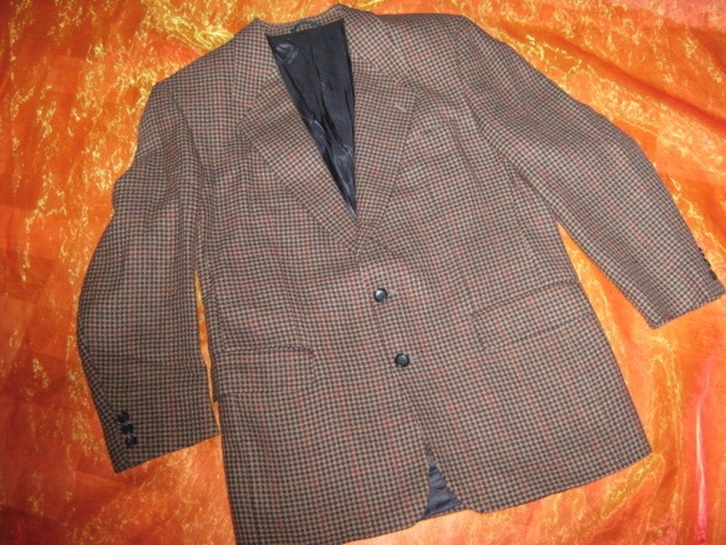 NEUw * Business * Freizeit * Old- School * Schurwolle * Karo * Anzug * BLAZER * SAKKO 
