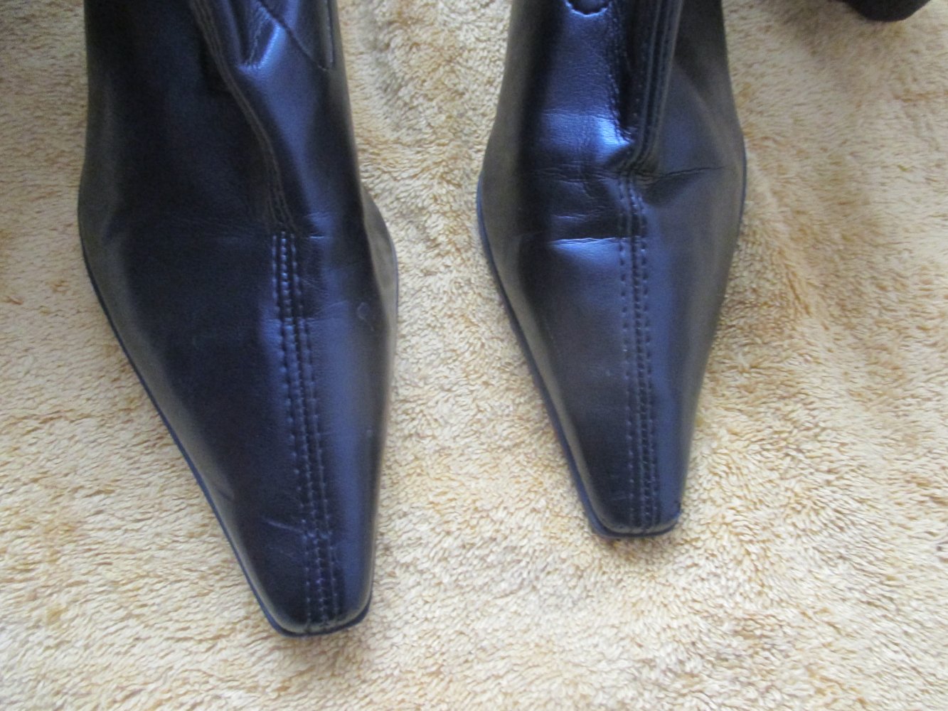 NEUw * Echt- Leder * Strech * Schlupf * Langschaft * High-Heels* Stiefel 