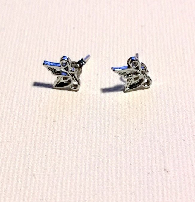 Schmetterling Ohrstecker Silber 925