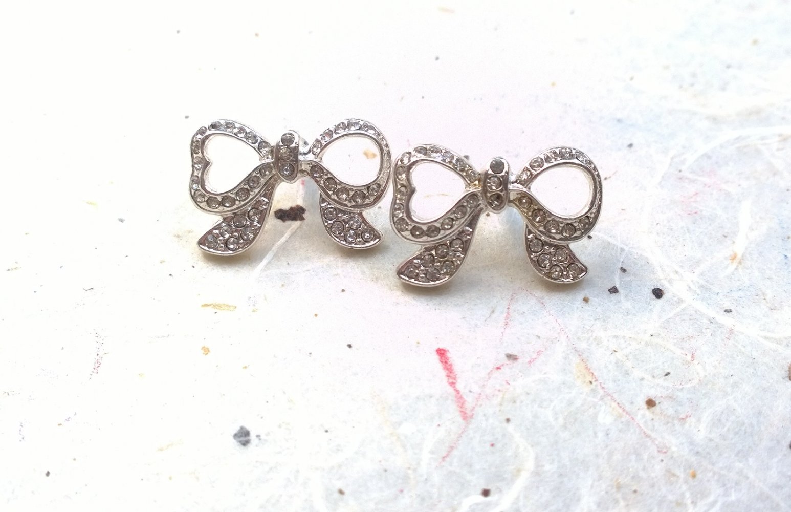 Ohrstecker Modeschmuck Schleife