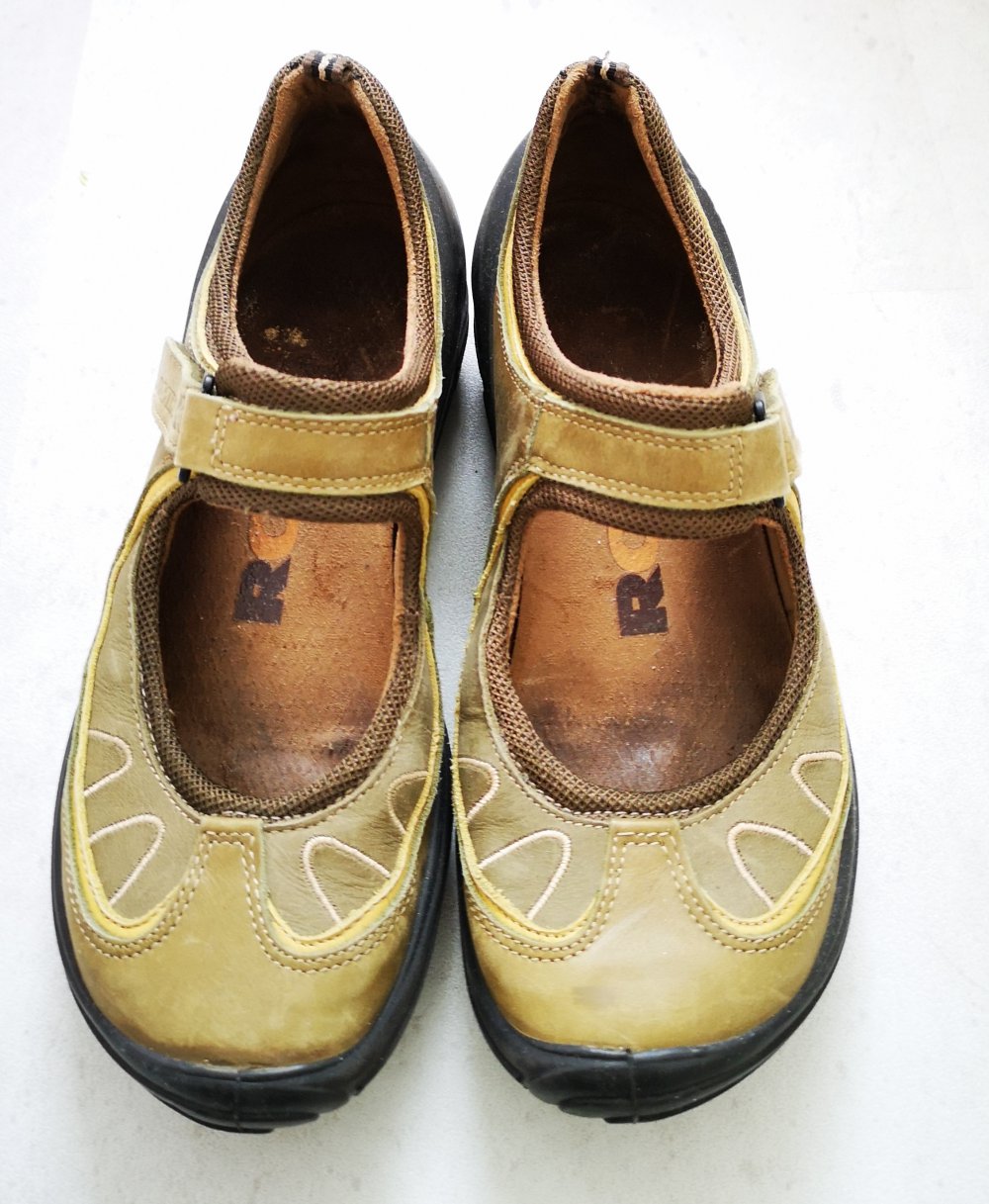 Romika Romotion, Halbschuhe,Riemchenballerinas, Gr.38 grün, khaki